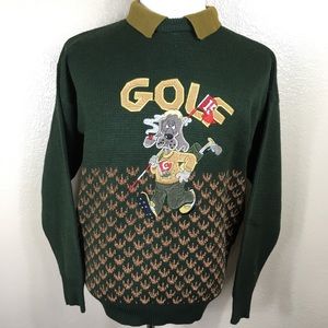 Pagliano knitted golf sweater